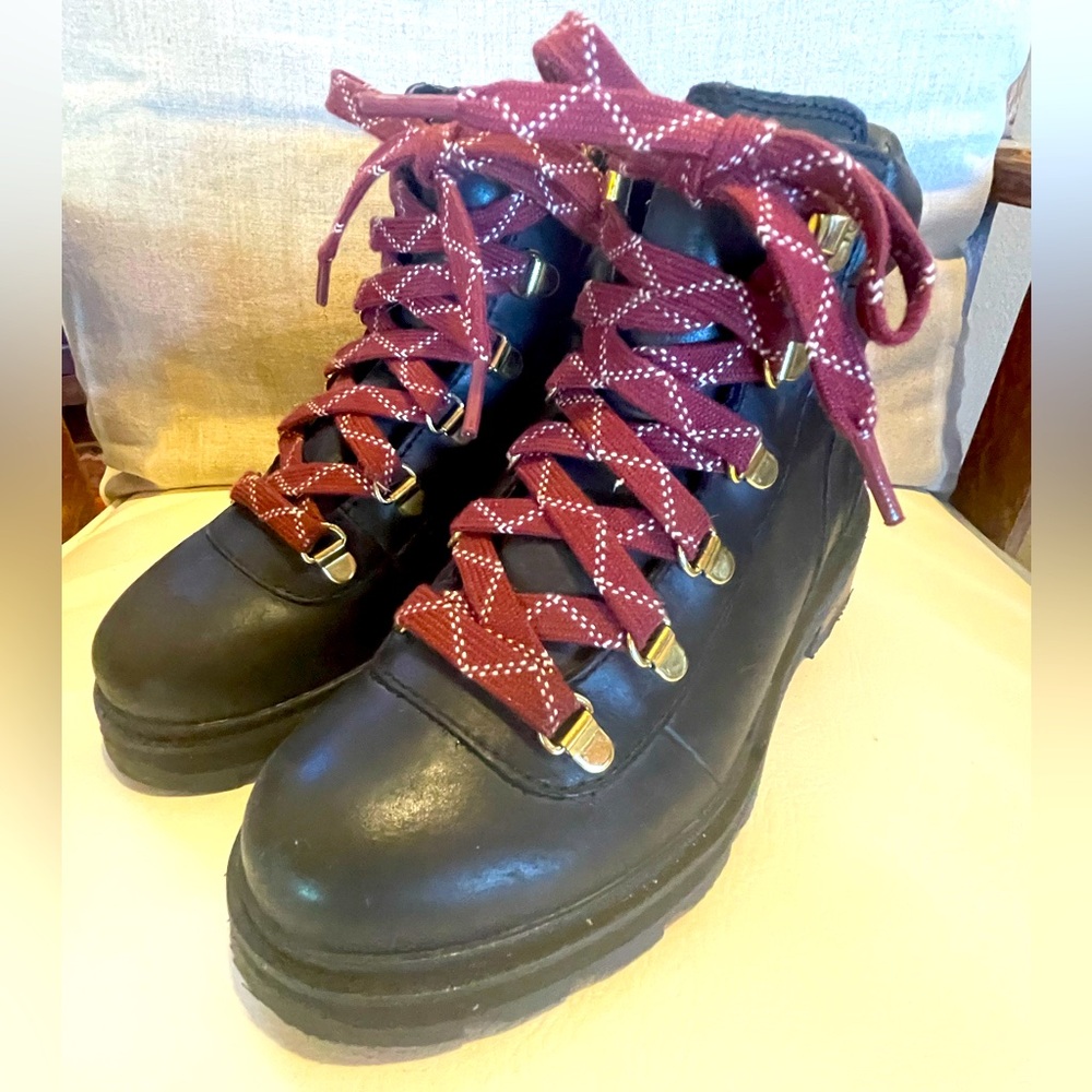 Sorel Boots Women’s Lennox Waterproof Black Hiker Boot